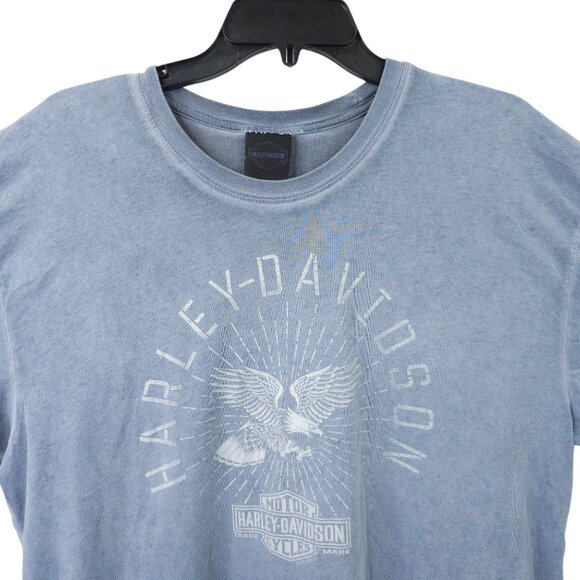 Harley Davidson T Shirt Mens XL Double Sided Light Gray Bowling Green Kentucky - Picture 14 of 16